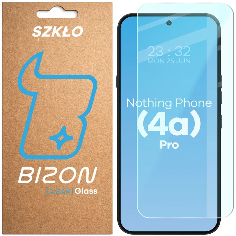 Gehärtetes Glas für Nothing Phone (4a) Pro, Bizon Glass Clear