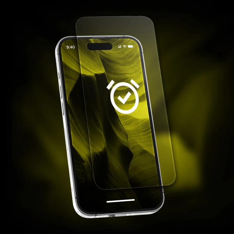 Gehärtetes Glas mit Applikator für Galaxy S25 Ultra, Hammer Glass XPress Protect