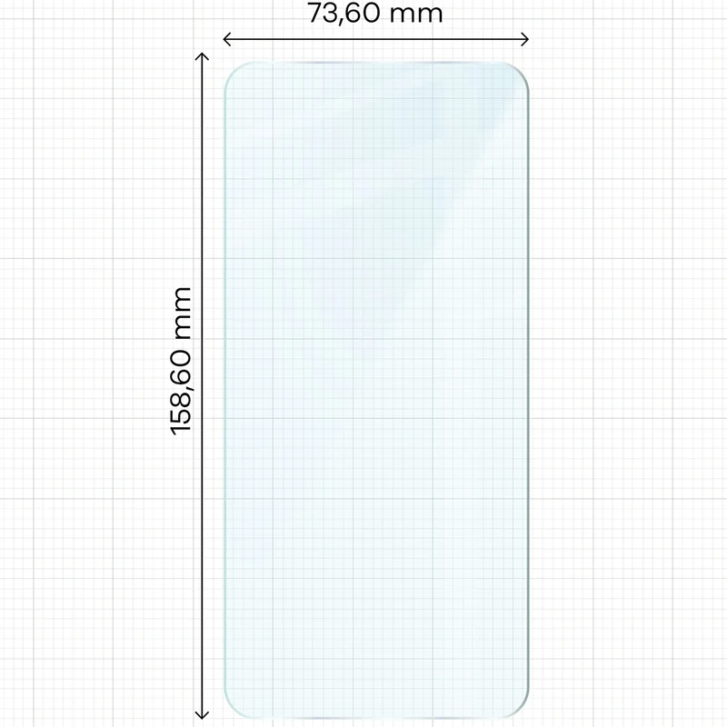 Gehärtetes Glas für Xiaomi 15T / 15T Pro, Bizon Glass Clear Duo, 2 Stück