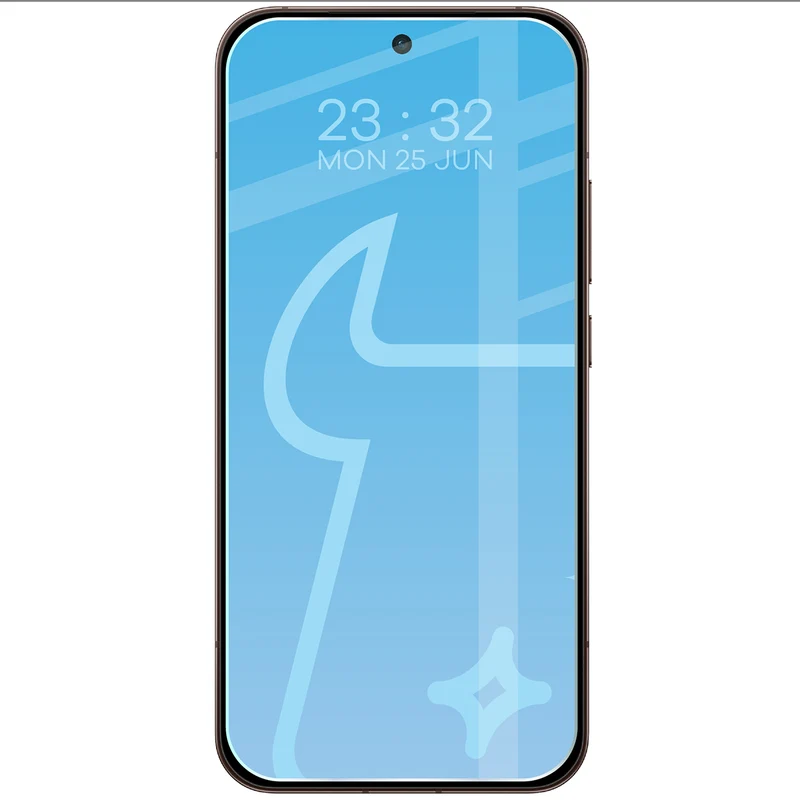 Gehärtetes Glas für Oppo Reno 15 Pro, Bizon Glass Clear Duo, 2 Stück