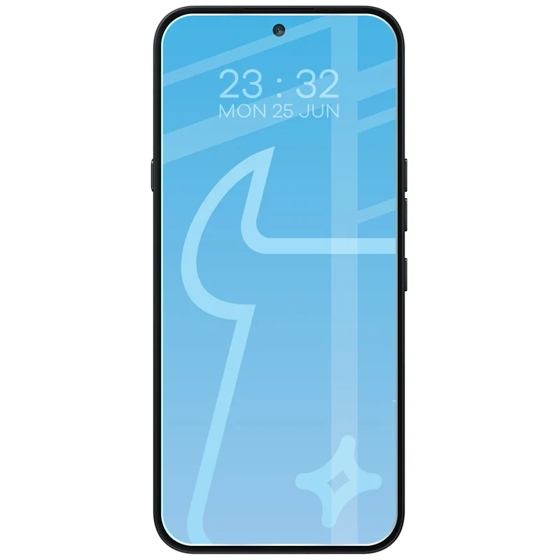 Gehärtetes Glas für Nothing Phone (4a) Pro, Bizon Glass Clear Duo, 2 Stück