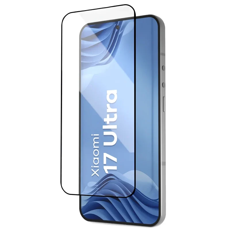 Gehärtetes Glas mit Applikationsrahme für Xiaomi 17 Ultra, Bizon Glass Aplikator Edge, 2 Sets