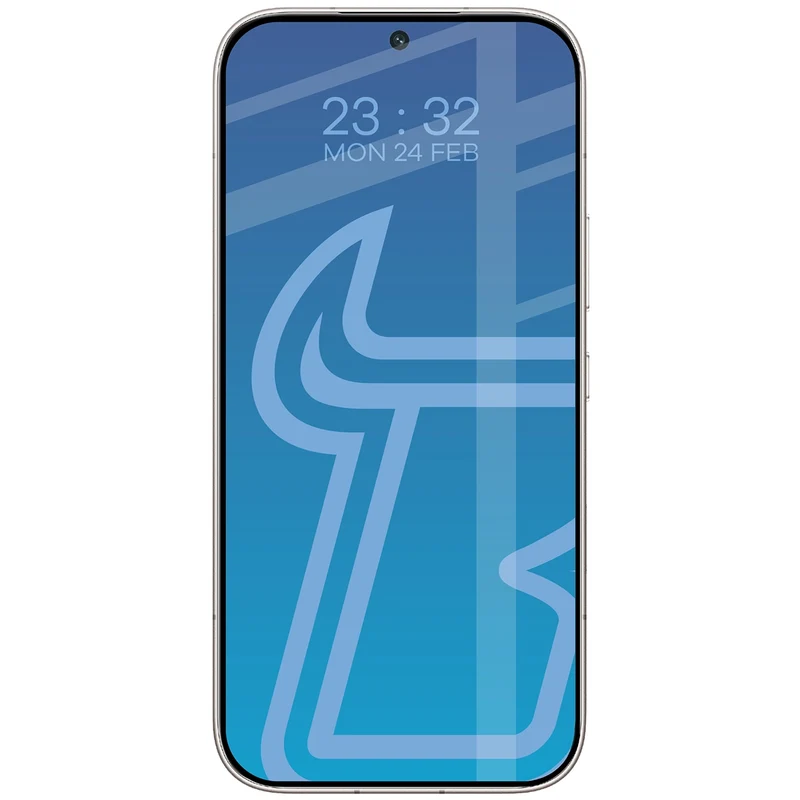 Gehärtetes Glas für Honor 600 5G / 600 Pro 5G, Bizon Glass Edge, Schwarzer Rahmen