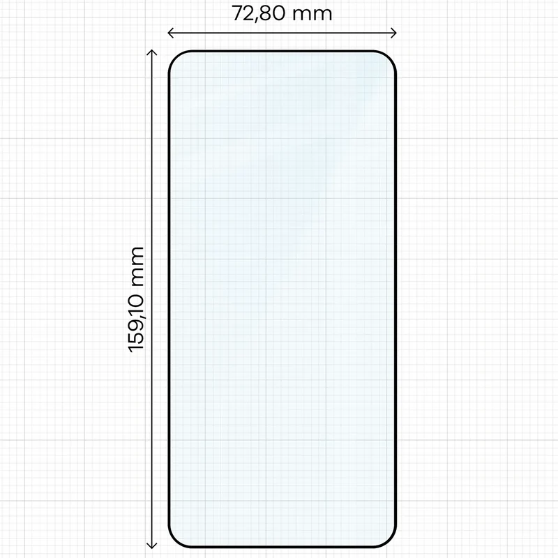 Gehärtetes Glas mit Applikationsrahme für Oppo Find X9 Ultra, Bizon Glass Aplikator Edge, 1 Set