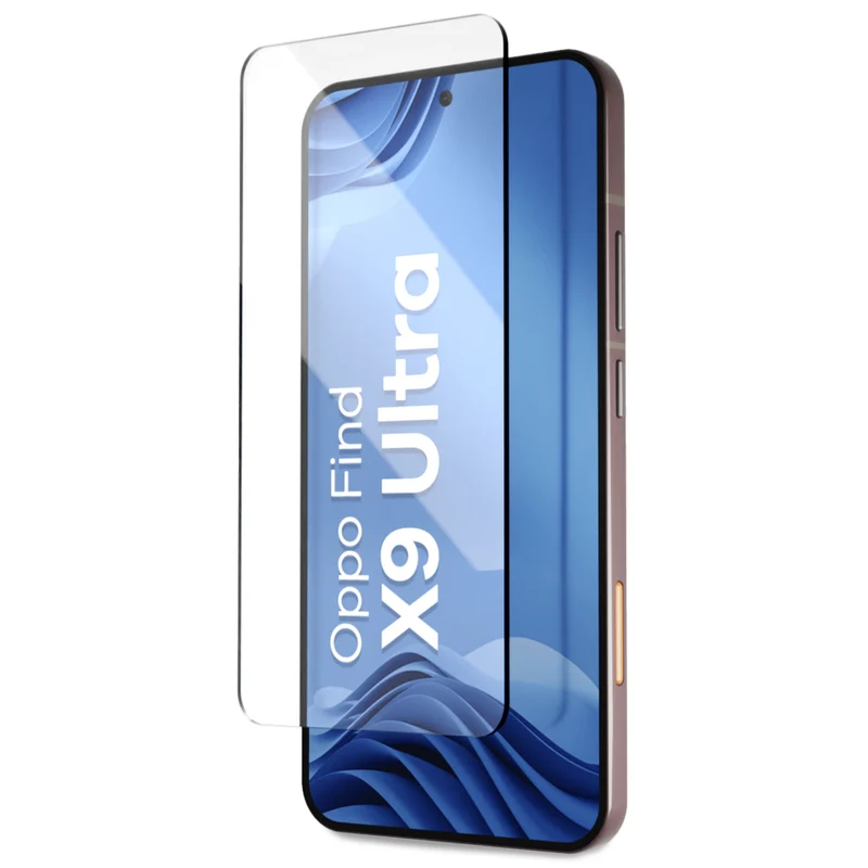 Gehärtetes Glas mit Applikationsrahme für Oppo Find X9 Ultra, Bizon Glass Aplikator Edge, 1 Set