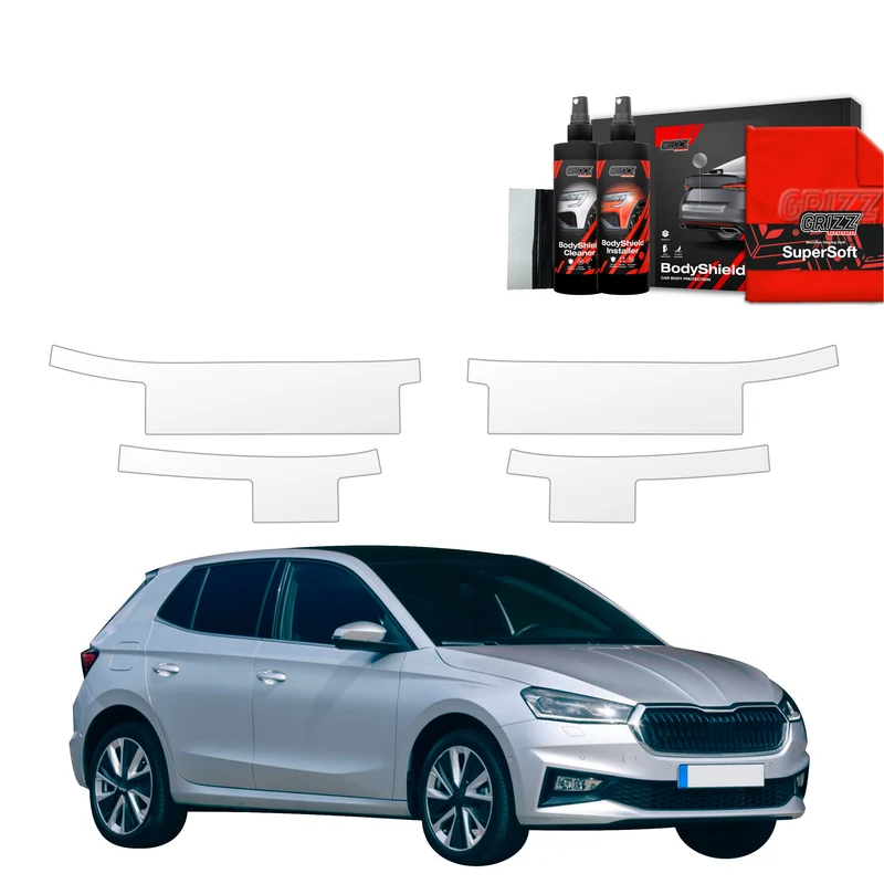 4in1 Schutzfolie Grizz Protector für Schweller - Skoda Fabia 4 (2021-2026)