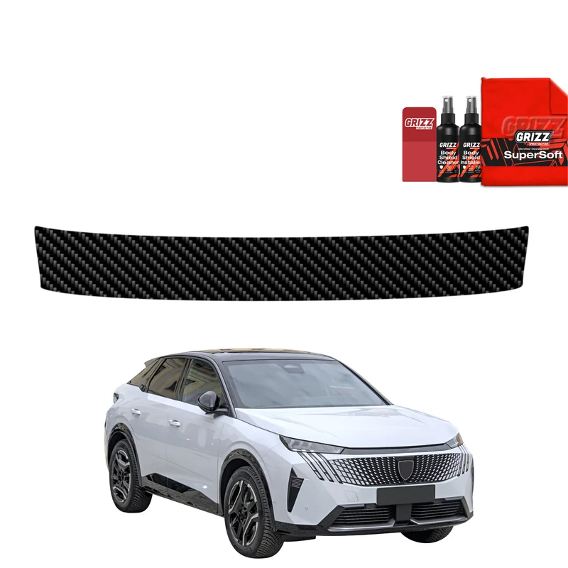 Kohlenstoff Schutzfolie Grizz Protector für Ladekante - Peugeot 3008 (2024-2026)