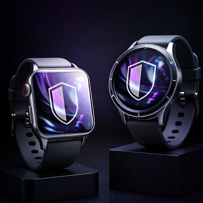 Hybridglas für Smartwatch Suunto Vertical 2, 3mk Hardy Fusion, 3 Stück