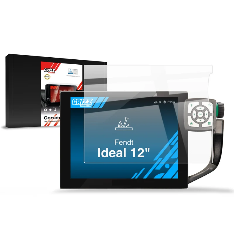 Keramische Autodisplayfolie für Fendt Ideal 12" (2019-2026), Grizz Protector