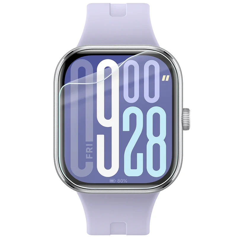 Schutzfolie für den Bildschirm für Xiaomi Redmi Watch 5, Bizon Watch HydroFlex, 3 Stück