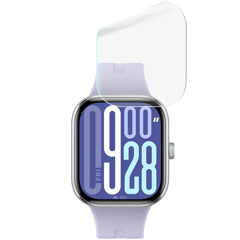 Schutzfolie für den Bildschirm für Xiaomi Redmi Watch 5, Bizon Watch HydroFlex, 3 Stück