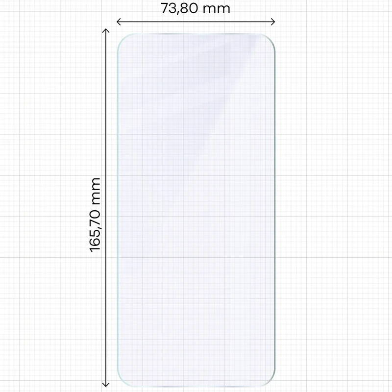 Flexibles Hybridglas für Xiaomi Redmi A7 Pro 4G, Bizon Hybrid Mule Duo, 2 Stück