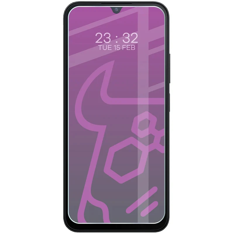 Flexibles Hybridglas für Xiaomi Redmi A7 Pro 4G, Bizon Hybrid Mule Duo, 2 Stück