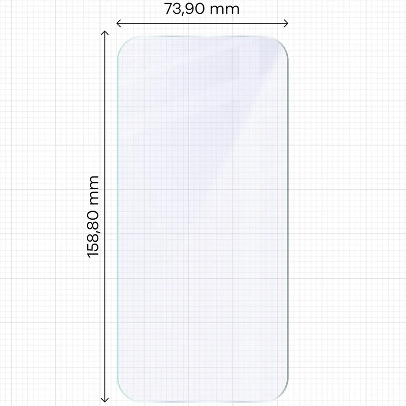 Flexibles Hybridglas für Xiaomi 17 Ultra / 17 Pro Max, Bizon Hybrid Mule Duo, 2 Stück