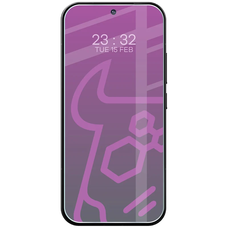 Flexibles Hybridglas für Xiaomi 17, Bizon Hybrid Mule Duo, 2 Stück