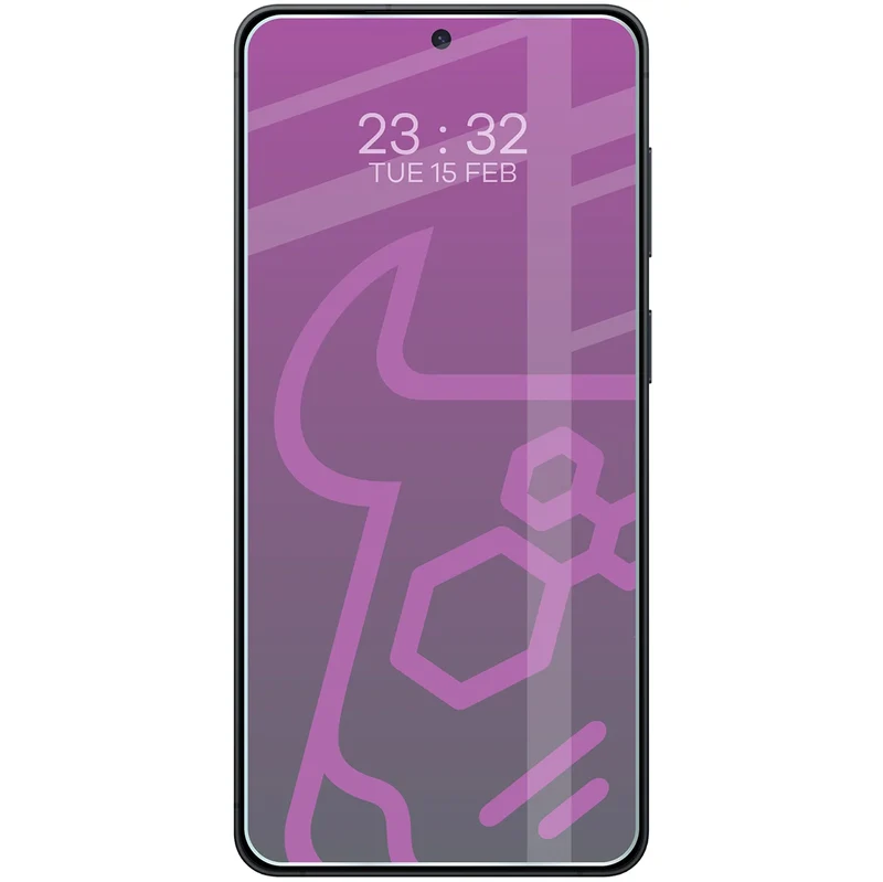 Flexibles Hybridglas für Galaxy S26 Plus, Bizon Hybrid Mule Duo, 2 Stück