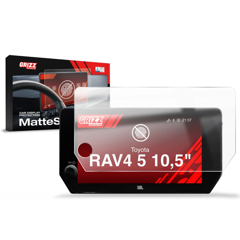 Matte Autodisplayfolie für Toyota RAV4 5 (2019-2026), Grizz Protector