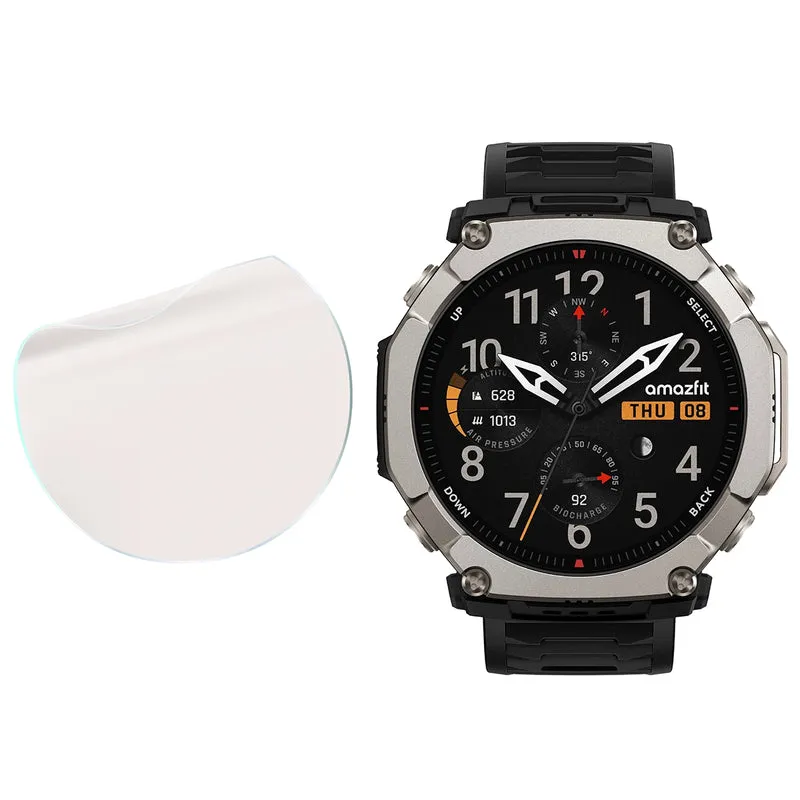 Matte Folie für Amazfit T-Rex Ultra 2, Bizon Watch Film Matte Duo, 2 Stück