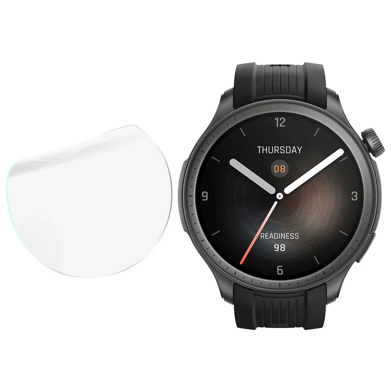 Schutzfolie für den Bildschirm für Amazfit Balance, Bizon Watch HydroFlex, 3 Stück