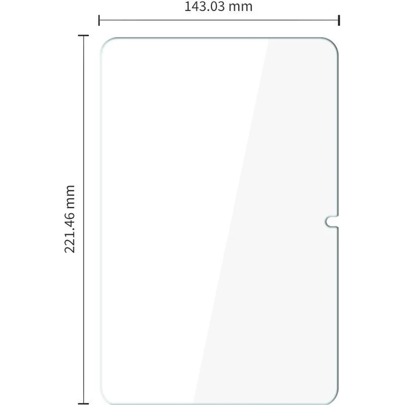 Gehärtetes Glas für Xiaomi Redmi Pad 2 9,7", Tech-Protect Glass Fit Plus, 2 Stück