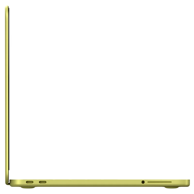 Gehärtetes Glas für MacBook Neo 13" A18 Pro 2026, Spigen Glas.tR Slim, schwarzer Rahmen