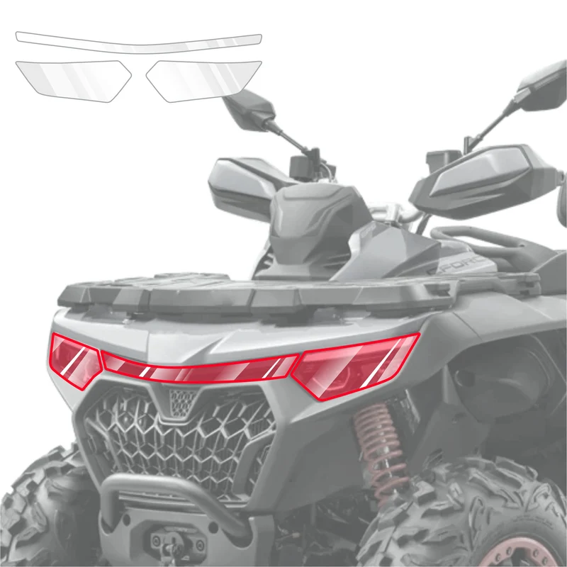 2in1 Schutzfolie Grizz Protector - CFMOTO CFORCE 850 Touring (2025-2026)
