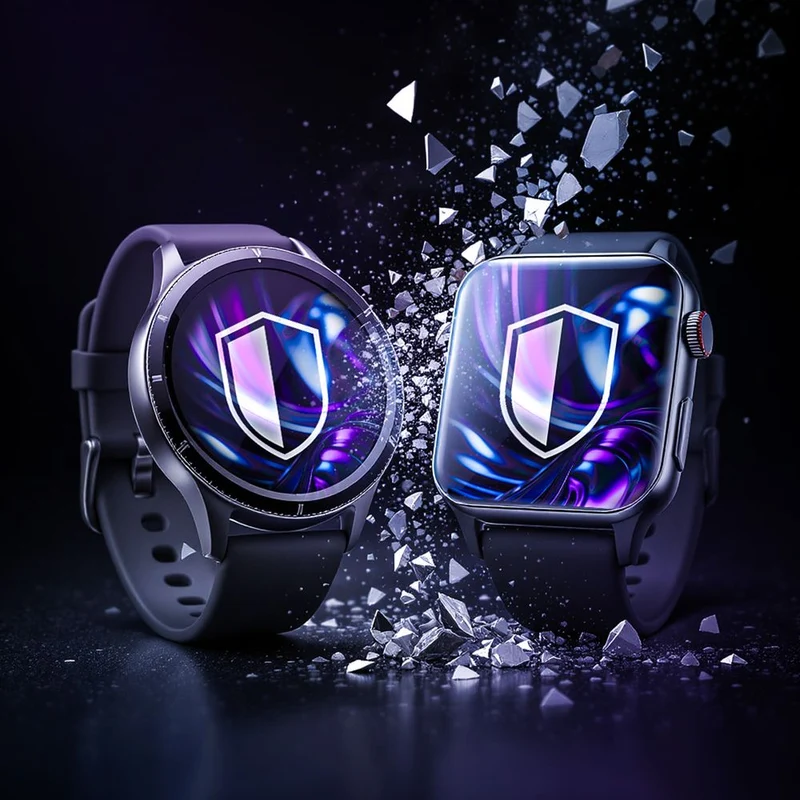 Hybridglas für Smartwatch Huawei Watch GT 5 Pro 46 mm, 3mk Hardy Fusion, 3 Stück