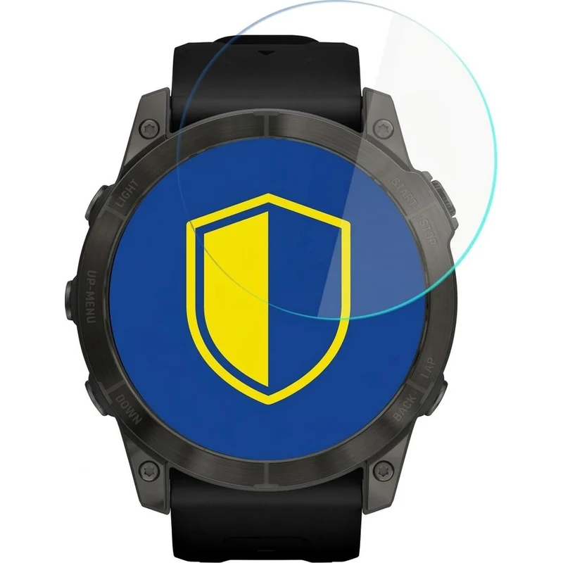 Hybridglas für Smartwatch Garmin Fenix 7, 3mk Hardy Fusion, 3 Stück