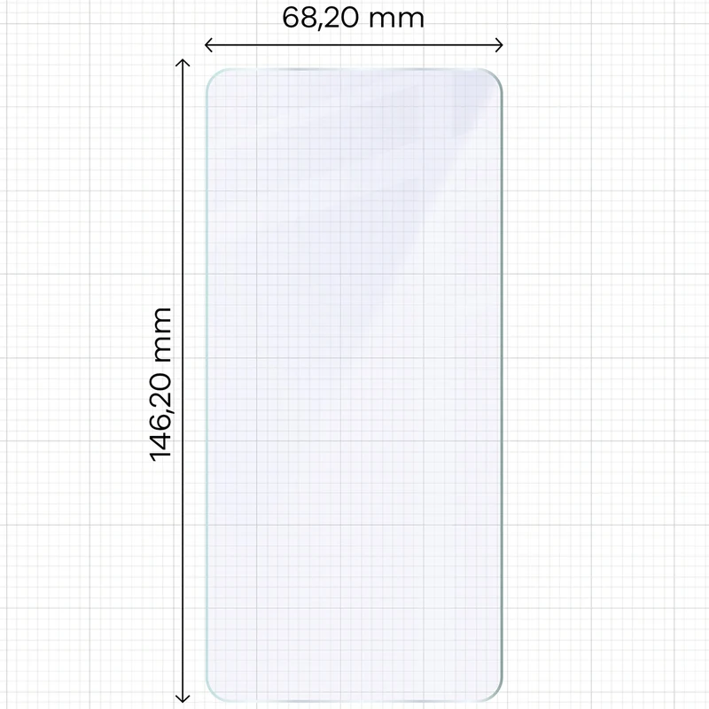 Flexibles Hybridglas für Galaxy S26, Bizon Hybrid Mule Duo, 2 Stück