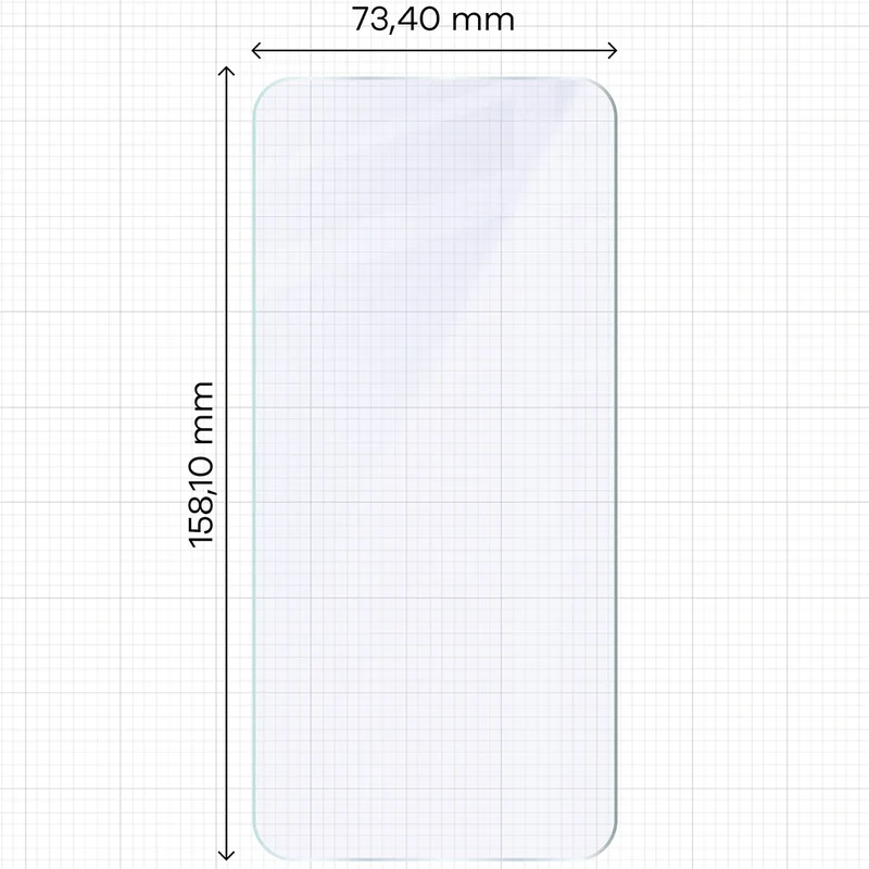 Flexibles Hybridglas für Galaxy A57 5G, Bizon Hybrid Mule Duo, 2 Stück