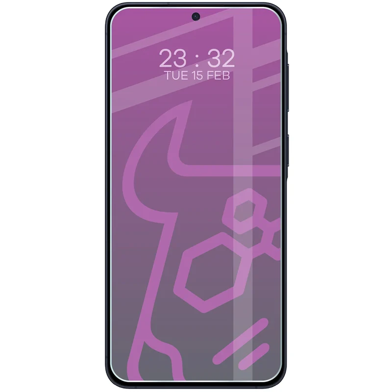 Flexibles Hybridglas für Galaxy A57 5G, Bizon Hybrid Mule Duo, 2 Stück