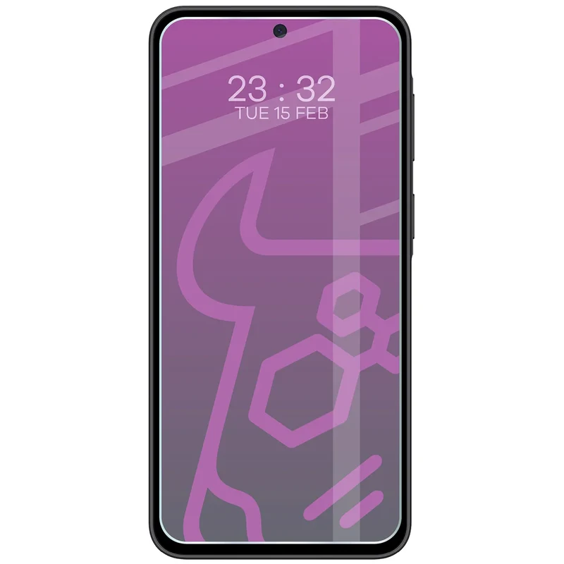 Flexibles Hybridglas für Galaxy A37 5G, Bizon Hybrid Mule Duo, 2 Stück