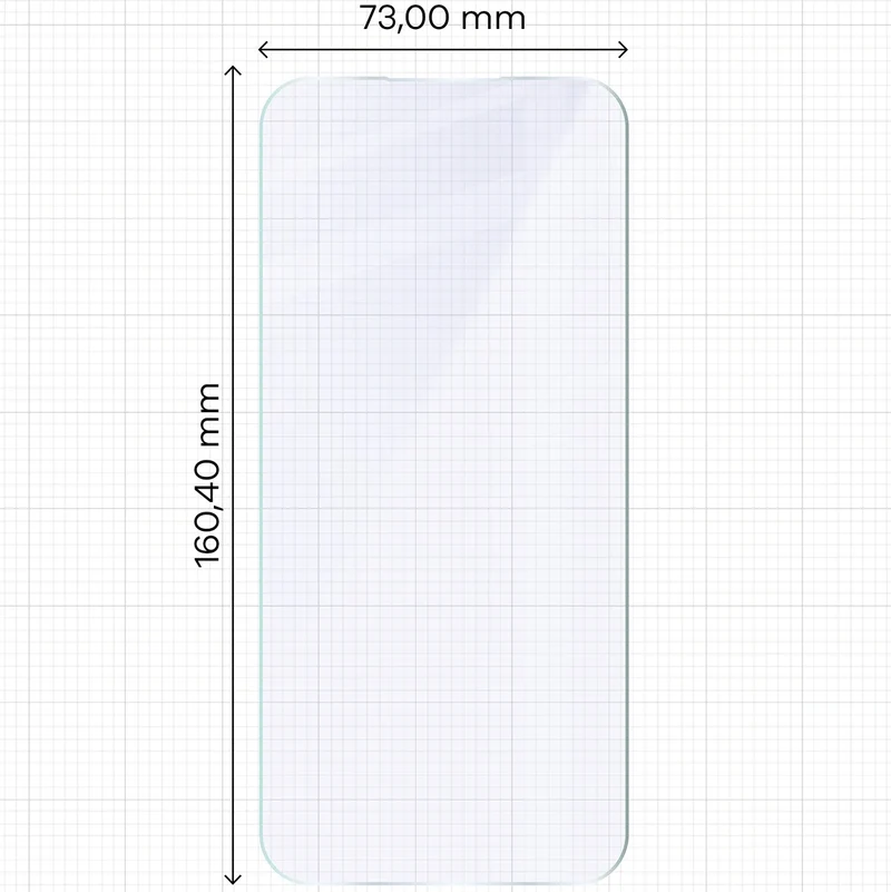 Flexibles Hybridglas für Nothing Phone (4a), Bizon Hybrid Mule Duo, 2 Stück
