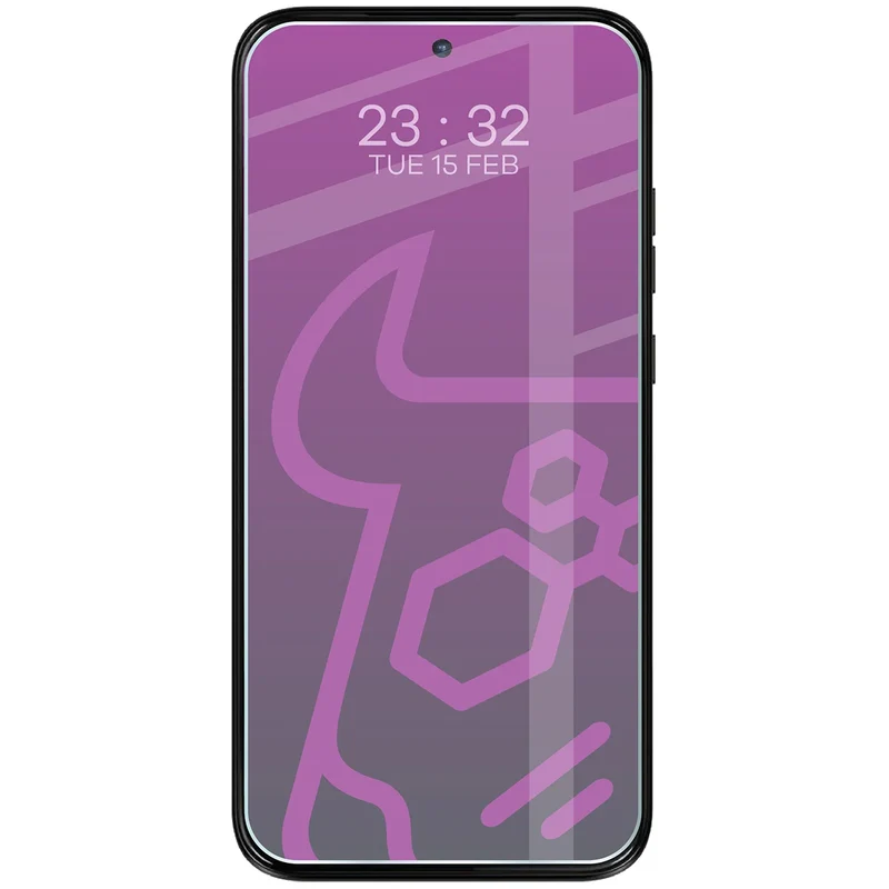 Flexibles Hybridglas für Motorola Moto G77 5G, Bizon Hybrid Mule Duo, 2 Stück