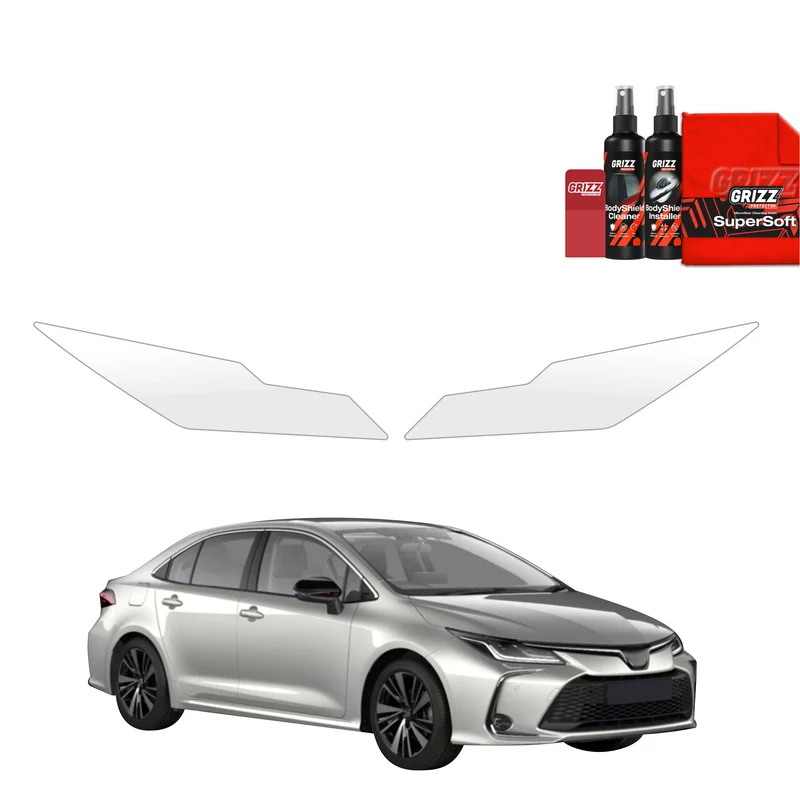 2in1 Schutzfolie Grizz Protector für Scheinwerfer - Toyota Corolla Sedan (2022-2026)