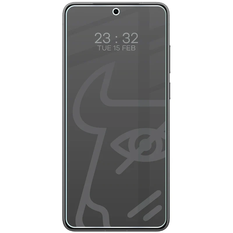 Hybridglas mit Privatschutzfilter für Vivo X300 Ultra, Bizon Hybrid Shadow, Matt