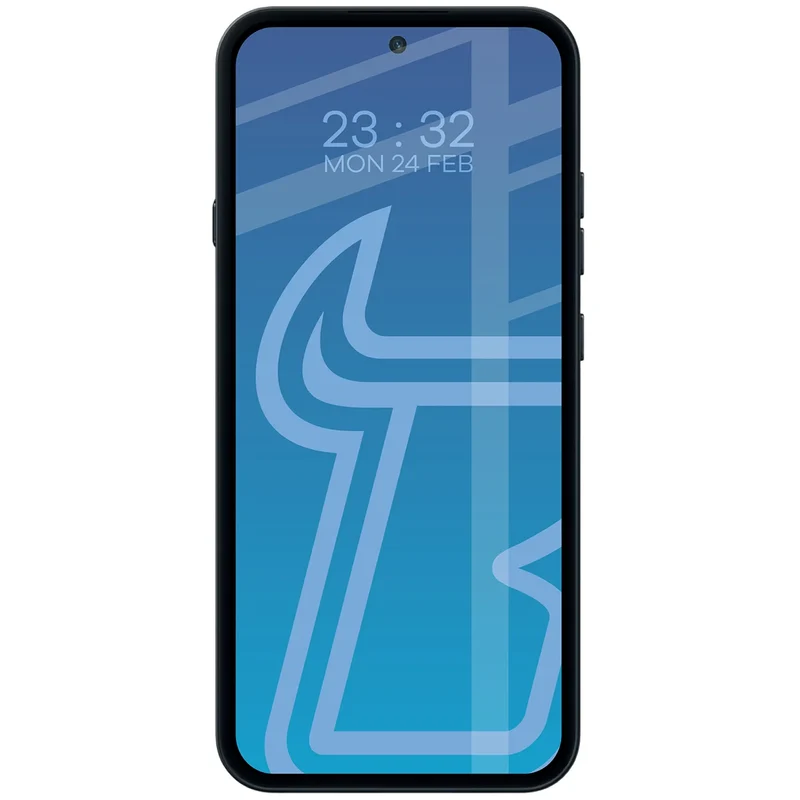 Gehärtetes Glas - 2 Stück + Kameraschutz für Nothing Phone (4a), Bizon Glass Edge Pack, Schwarz