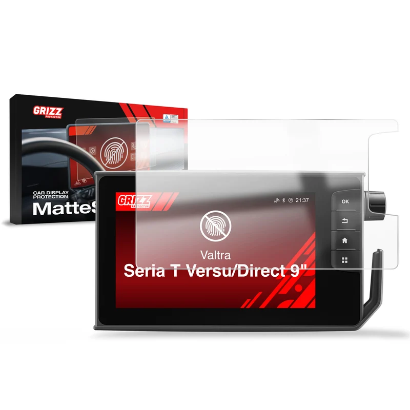 Matte Autodisplayfolie für Valtra seria T Versu SmartTouch 9" (2017-2026), Grizz Protector