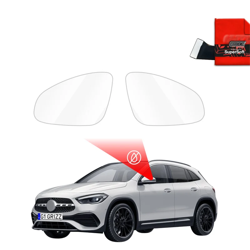 Regenschutzfolie Grizz Protector für Außenspiegel - Mercedes GLA 200 (2020-2026)