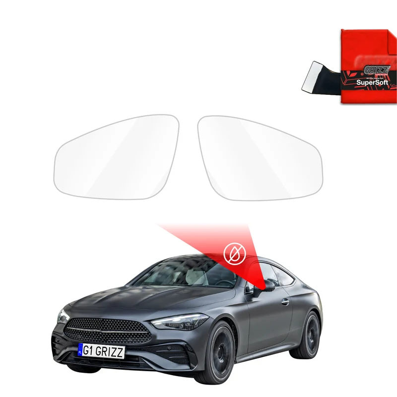 Regenschutzfolie Grizz Protector für Außenspiegel - Mercedes CLE 300 (2023-2026)