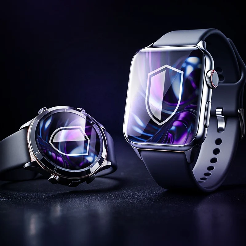 Hybridglas für Smartwatch Garmin Fenix 8 AMOLED 47 mm, 3mk Hardy Fusion, 3 Stück
