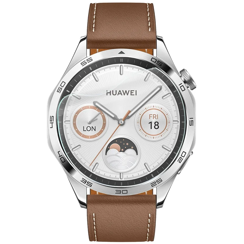 Schutzfolie für den Bildschirm für Huawei Watch GT 4 46 mm, Bizon Watch HydroFlex, 3 Stück