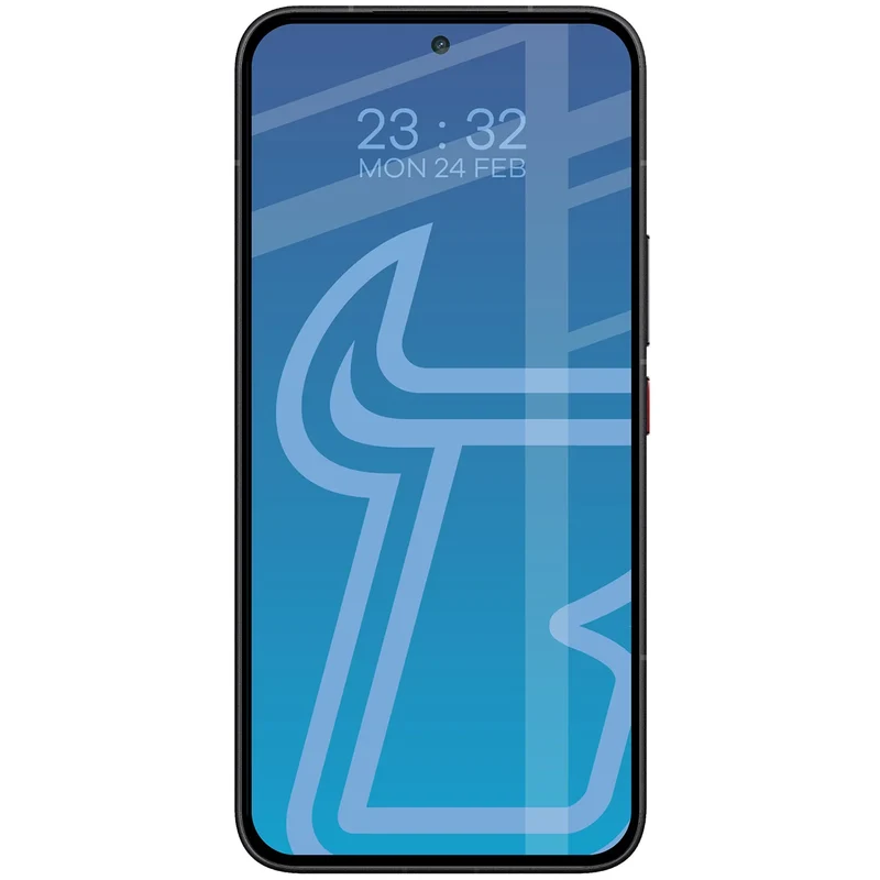 Gehärtetes Glas für Xiaomi POCO X8 Pro Max, Bizon Glass Edge Duo, Schwarzer Rahmen, 2 Stück