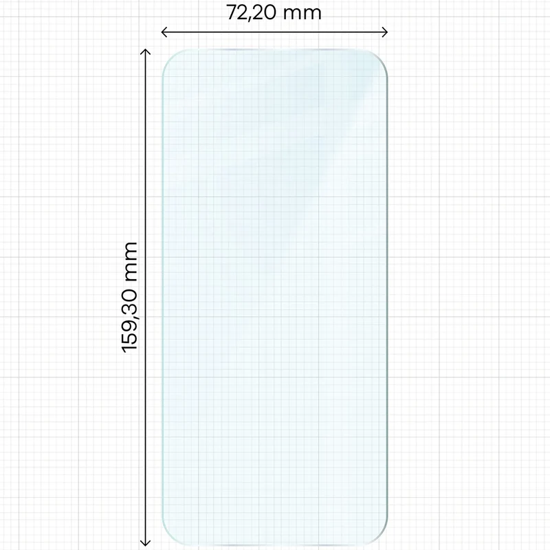 Gehärtetes Glas - 3 Stück + Kameraschutz für Nothing Phone (4a) Pro, Bizon Glass Clear Pack