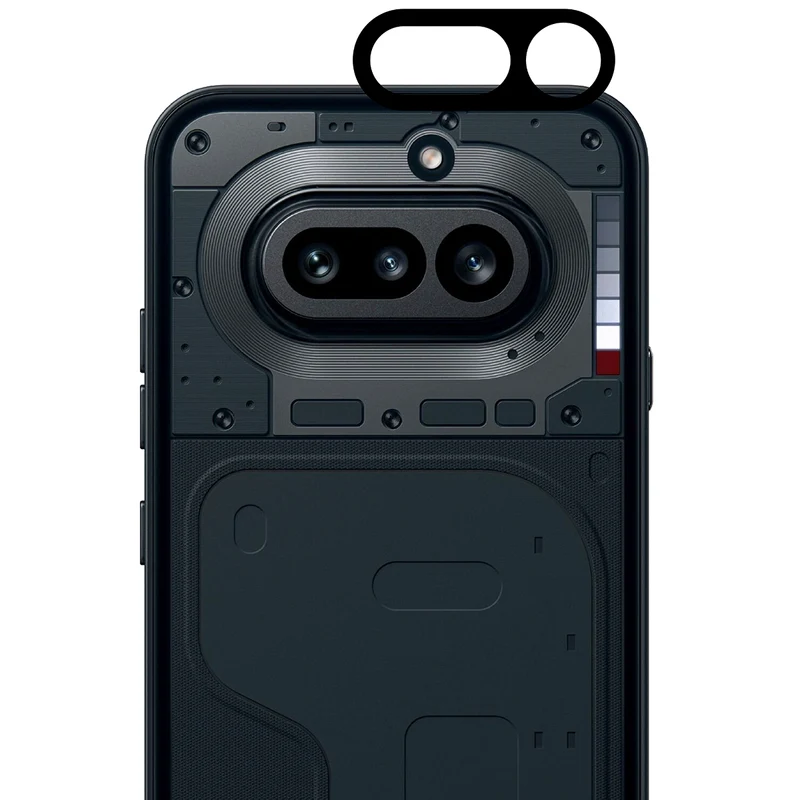 Gehärtetes Glas - 3 Stück + Kameraschutz für Nothing Phone (4a), Bizon Glass Clear Pack