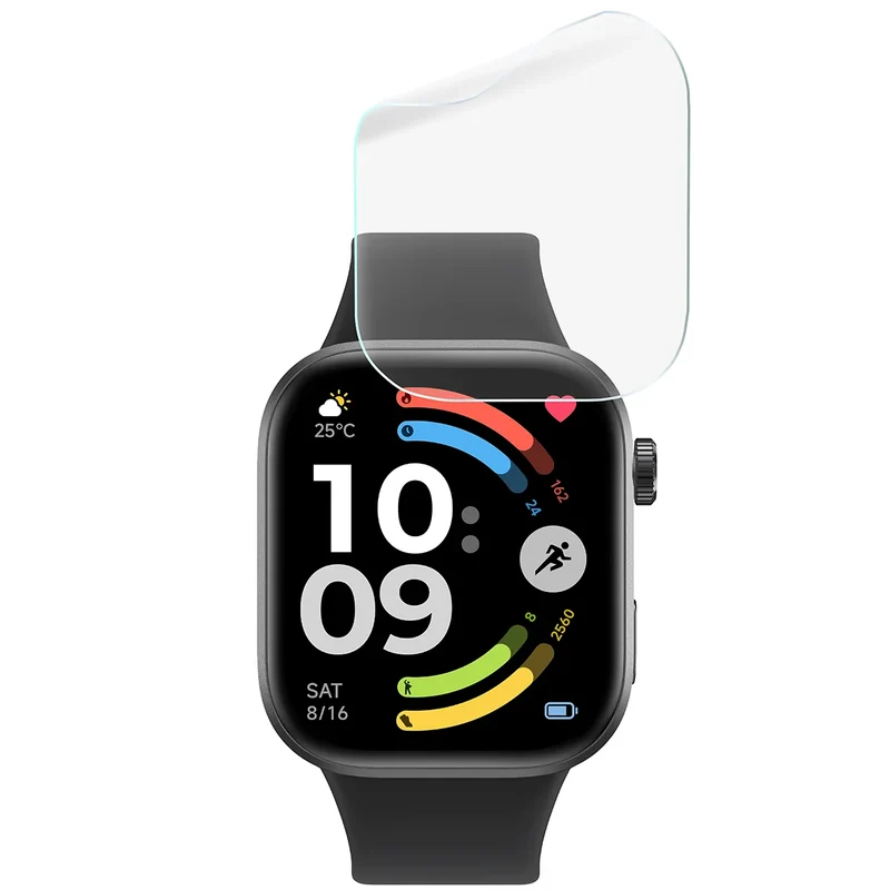 Schutzfolie für den Bildschirm für Xiaomi Redmi Watch 6, Bizon Watch HydroFlex, 3 Stück