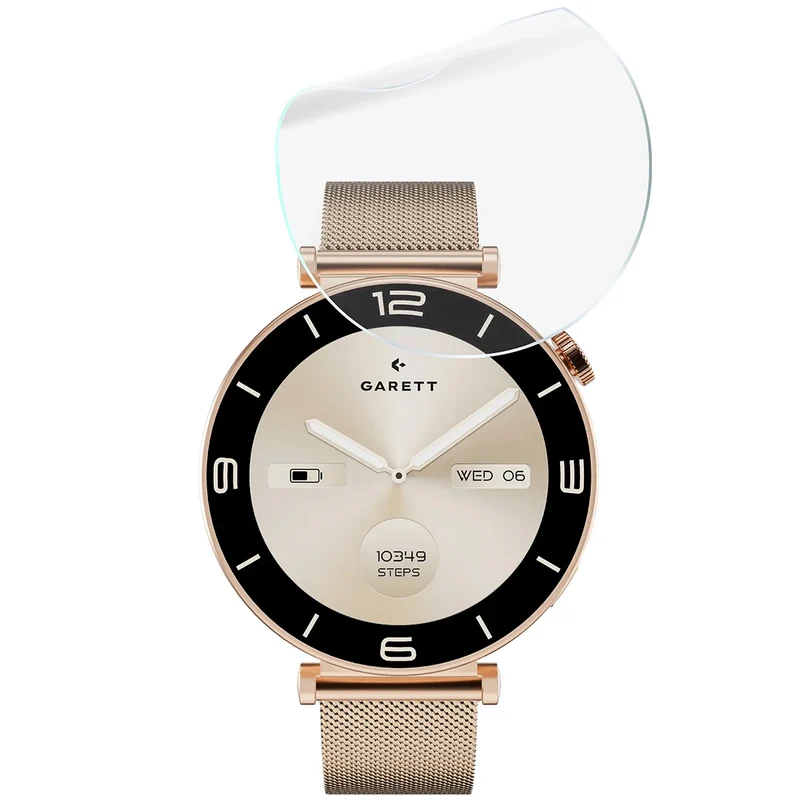 Schutzfolie für den Bildschirm für Garett Rose, Bizon Watch HydroFlex, 3 Stück