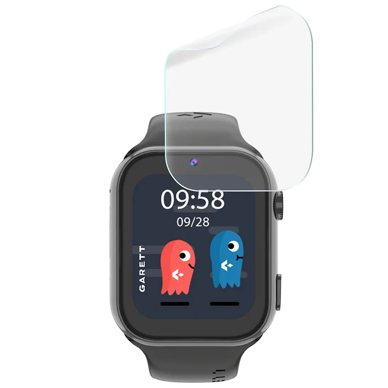 Schutzfolie für den Bildschirm für Garett Kids Twin 2 4G, Bizon Watch HydroFlex, 3 Stück