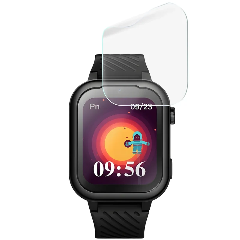 Schutzfolie für den Bildschirm für Garett Kids Essa 4G, Bizon Watch HydroFlex, 3 Stück