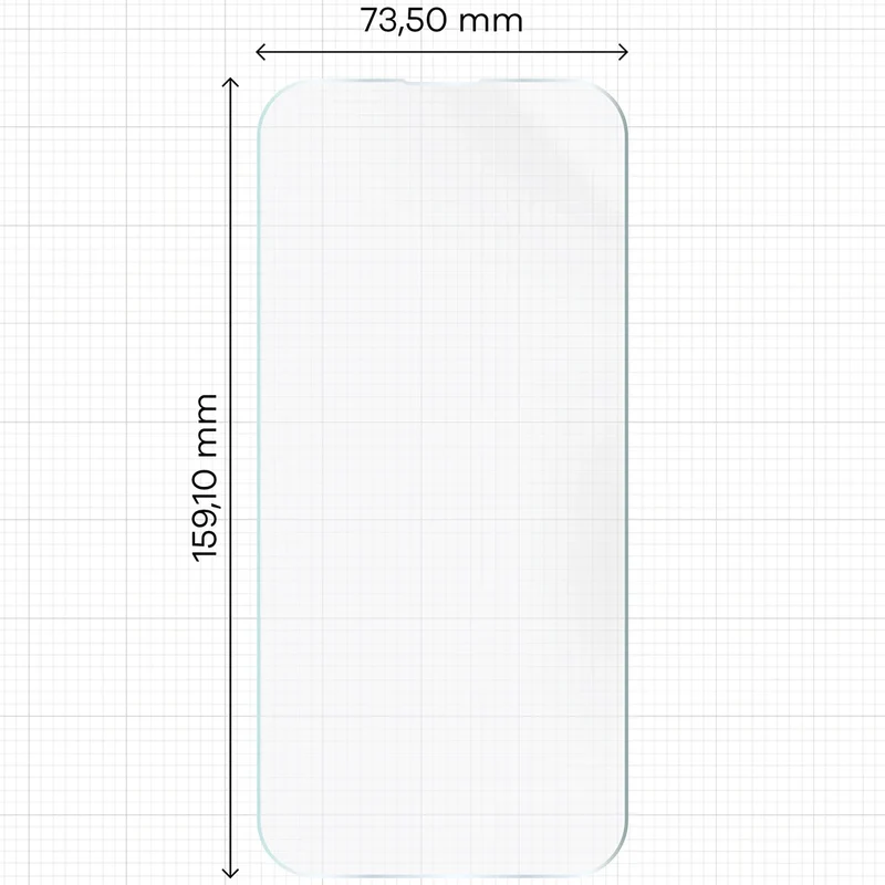 Hydrogel Folie für den Bildschirm für Xiaomi POCO X8 Pro Max, Bizon Film Hydrogel Front, 1 Stück